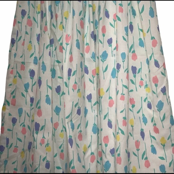 Funtasia! Too Dallas Girls Tulip Print Top and Skirt Set 14 - Picture 8 of 12